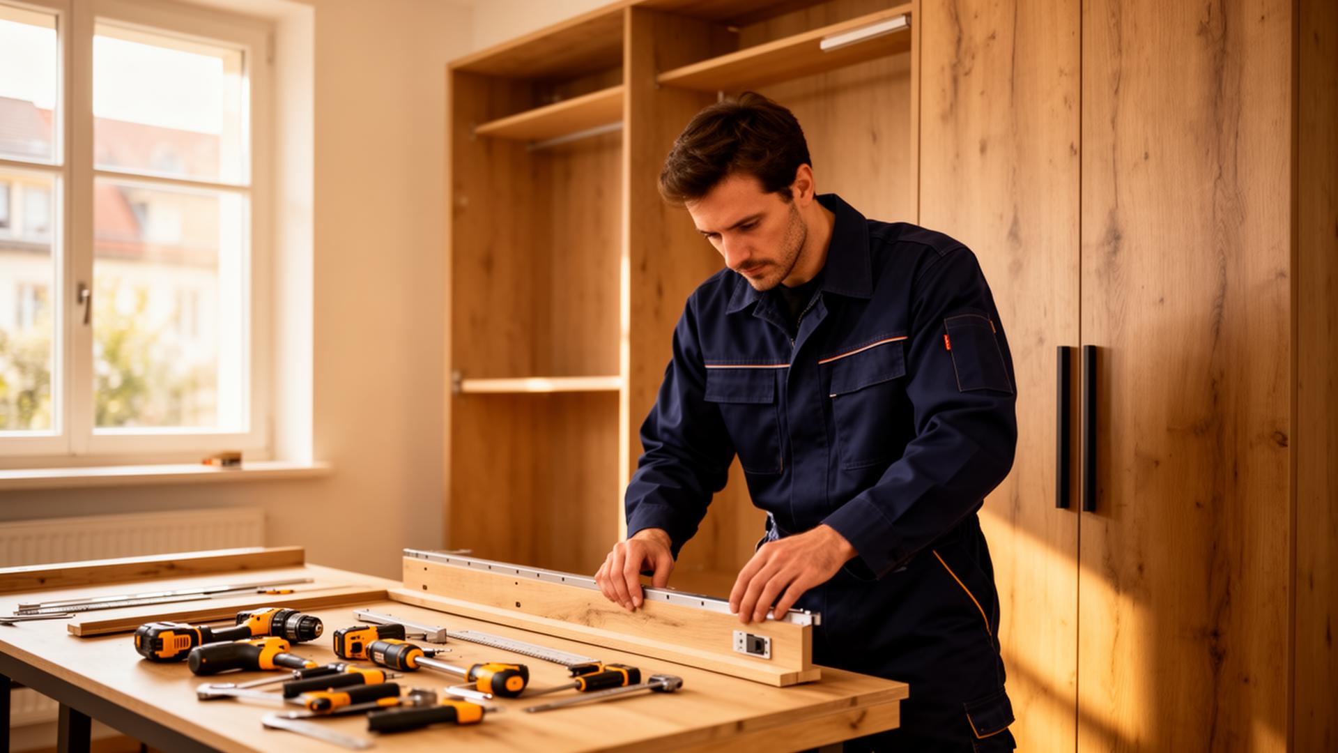 Möbelmontage in München – NM Möbelmontage beim Aufbau